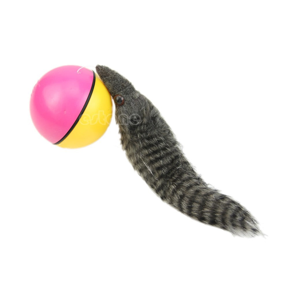 Motorized Weasel Ball Moving Toy
