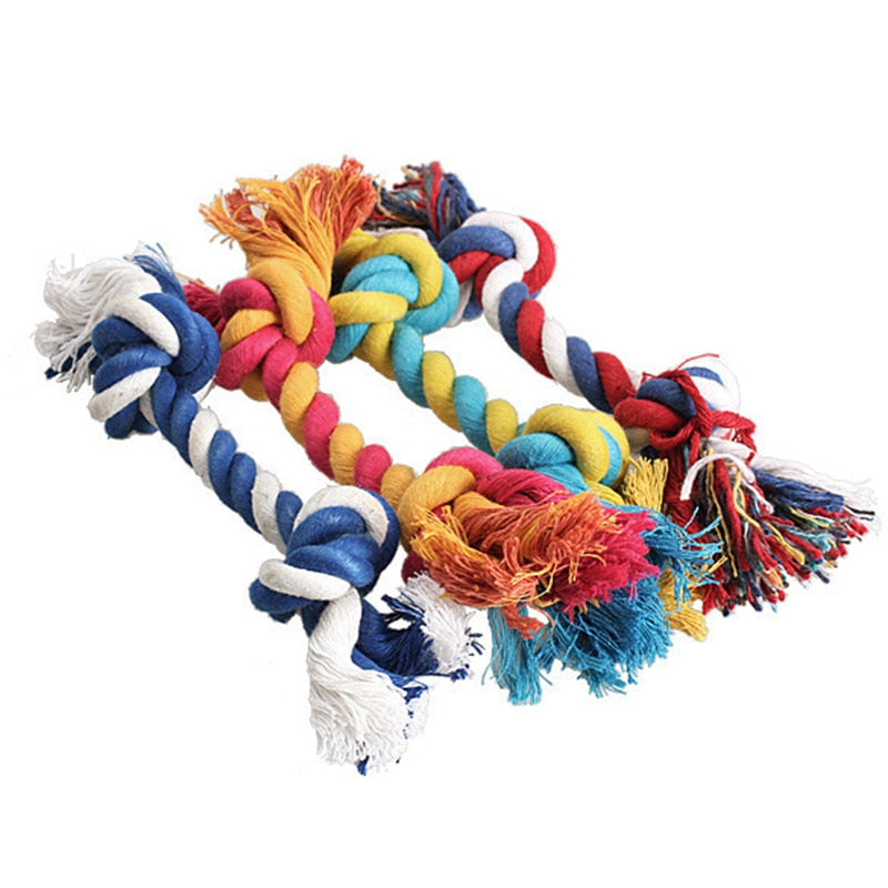 1 pc Durable Braided Chew Knot Dog Toy