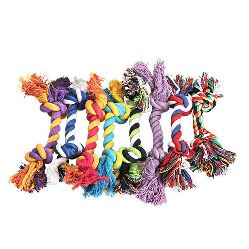 1 pc Durable Braided Chew Knot Dog Toy
