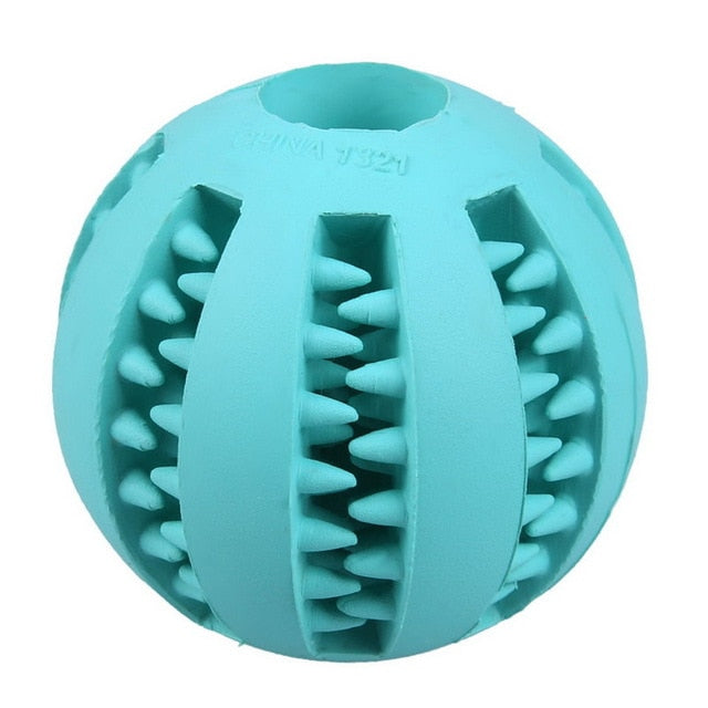 Interactive Rubber Ball Chew Toy