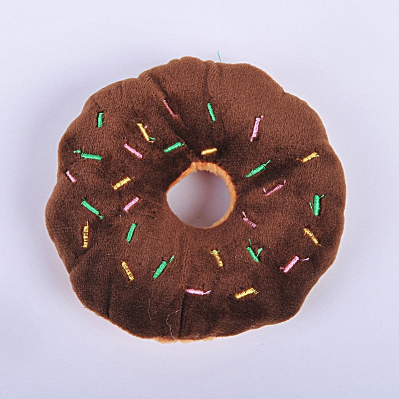 High Quality Squeaky Donut Chew Toy