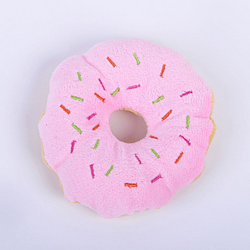 High Quality Squeaky Donut Chew Toy