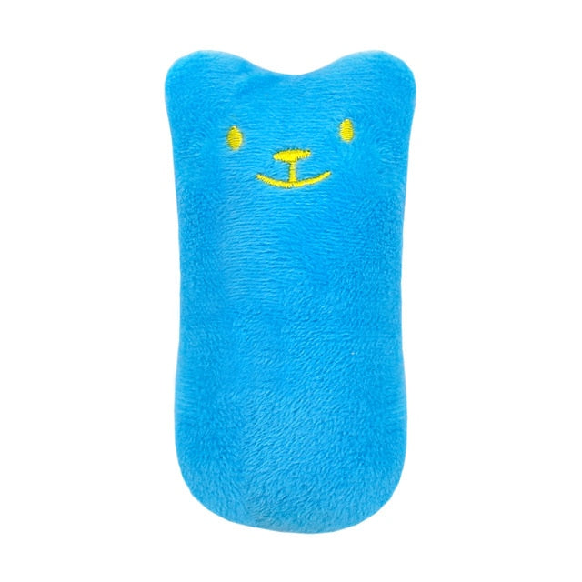 Interactive Plush Chewing Cat Toy